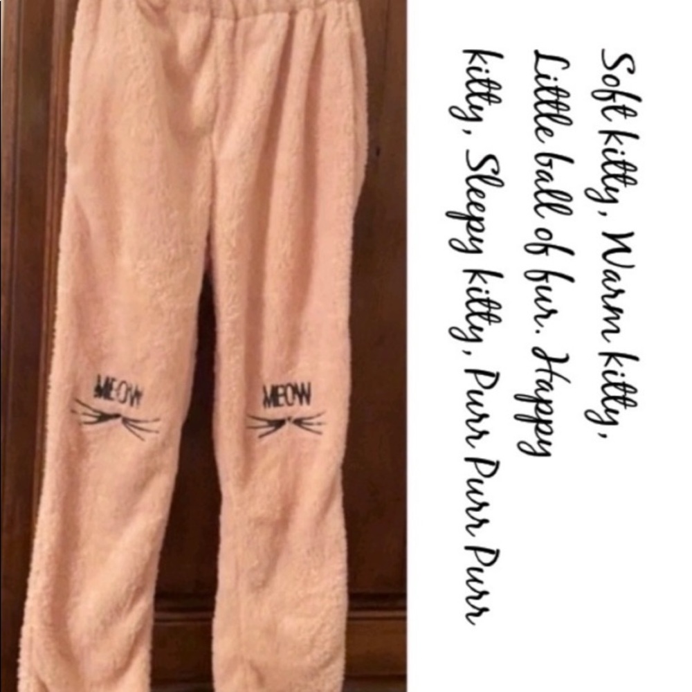✅New Super Soft Cozy Meow Lounge bottoms🐱